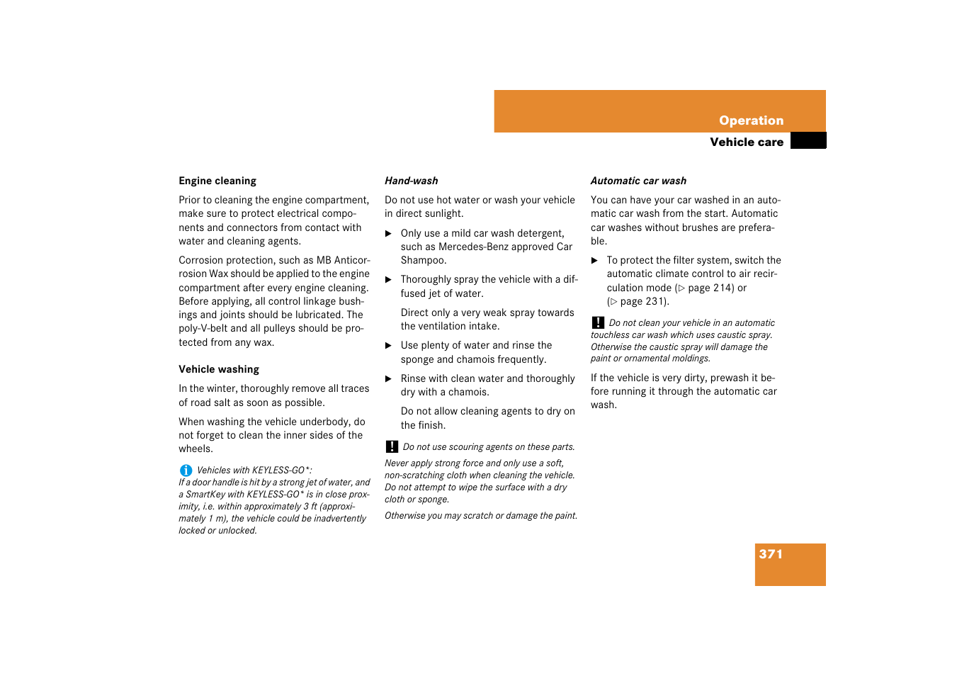Mercedes-Benz E-Class 2007 Owners Manual User Manual | Page 372 / 522