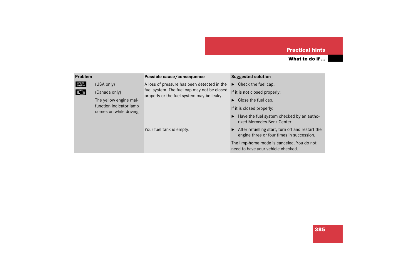 Mercedes-Benz E-Class 2007 Owners Manual User Manual | Page 386 / 522