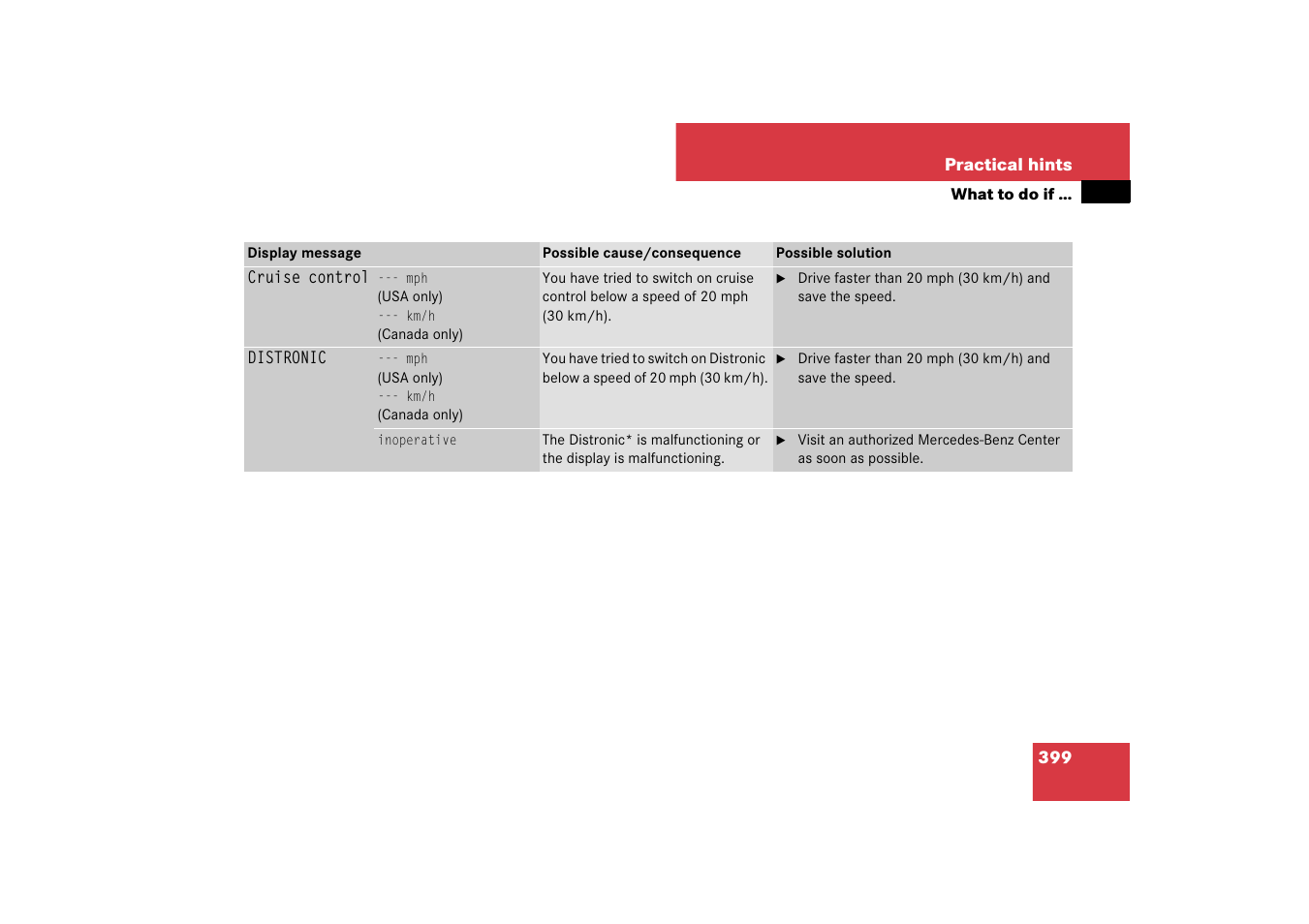 Mercedes-Benz E-Class 2007 Owners Manual User Manual | Page 400 / 522
