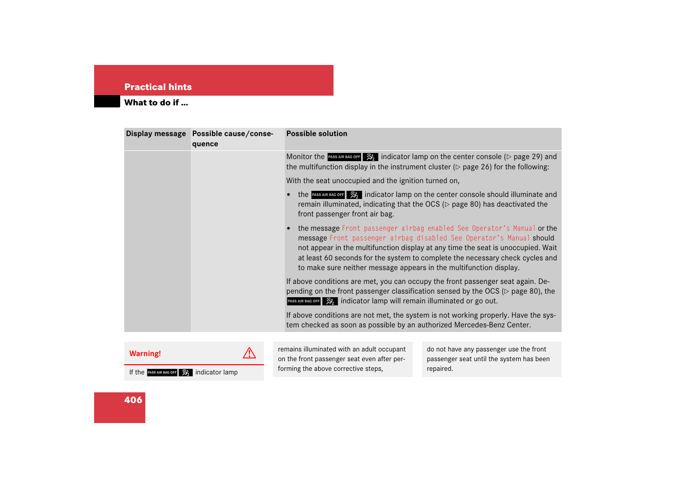Mercedes-Benz E-Class 2007 Owners Manual User Manual | Page 407 / 522