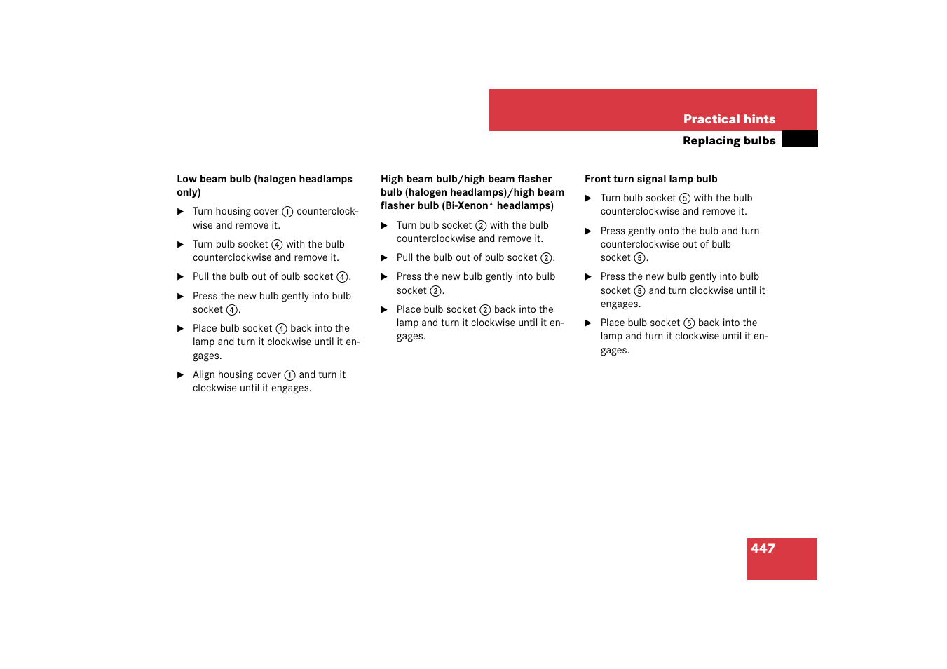 Mercedes-Benz E-Class 2007 Owners Manual User Manual | Page 448 / 522