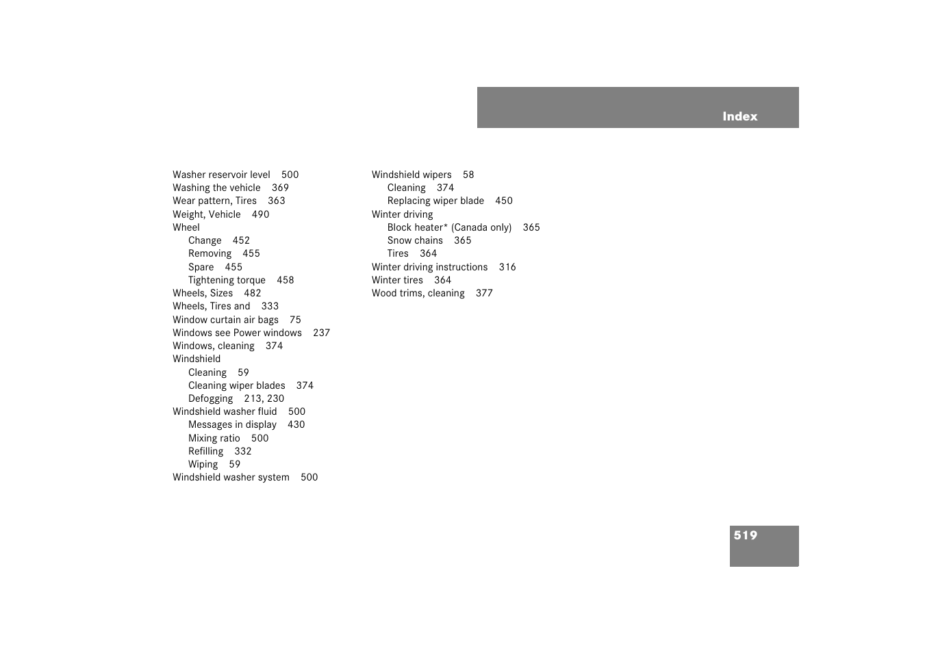 Mercedes-Benz E-Class 2007 Owners Manual User Manual | Page 520 / 522