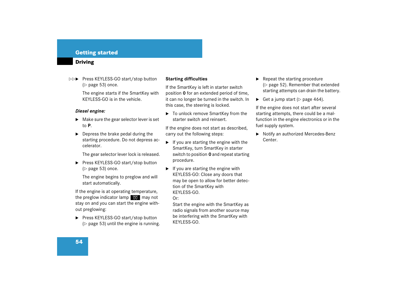 Mercedes-Benz E-Class 2007 Owners Manual User Manual | Page 55 / 522
