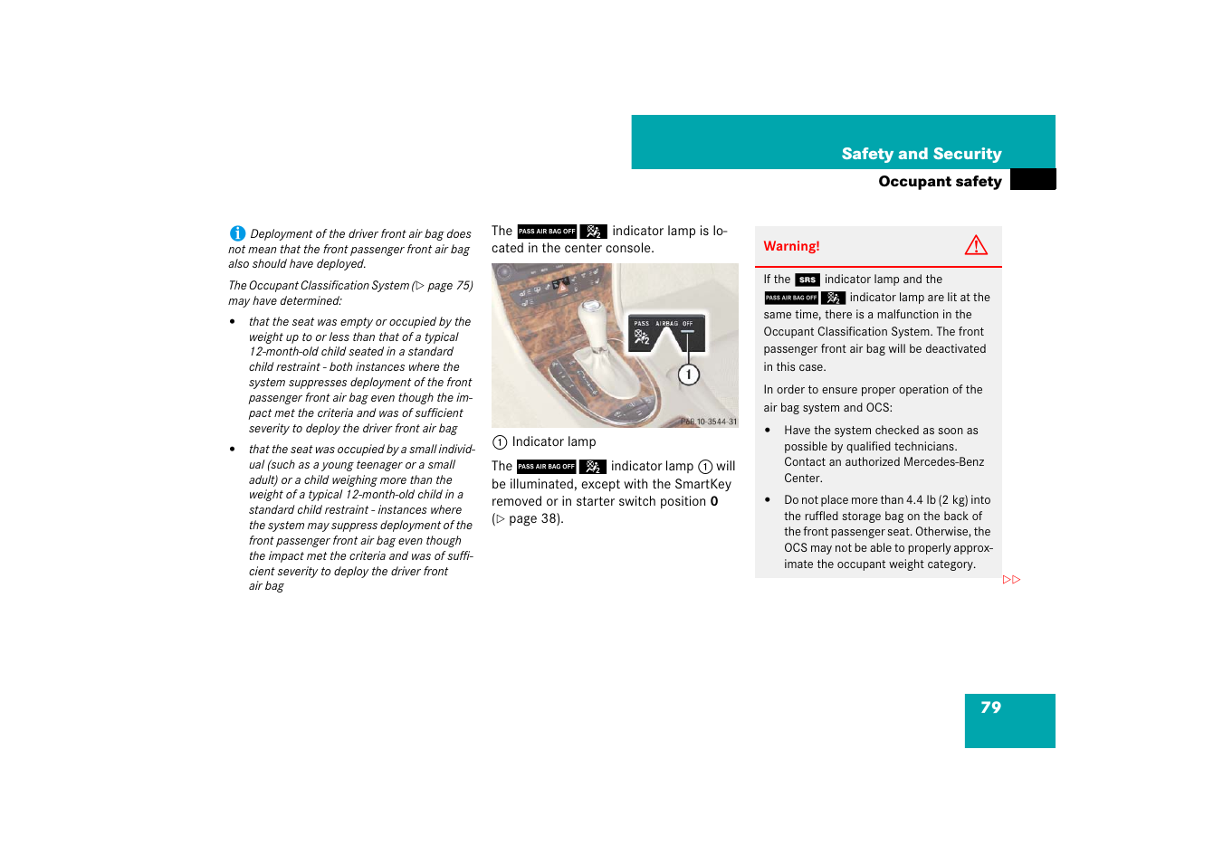 Mercedes-Benz E-Class 2007 Owners Manual User Manual | Page 80 / 522