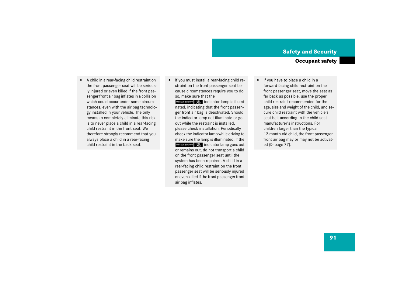 Mercedes-Benz E-Class 2007 Owners Manual User Manual | Page 92 / 522