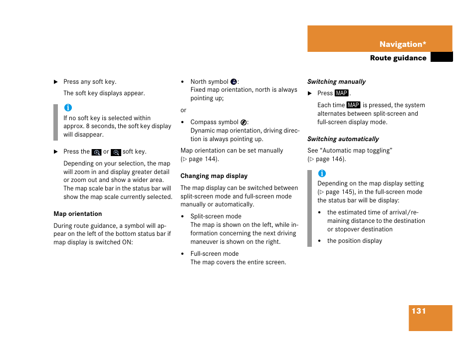 Mercedes-Benz E-Wagon 2007 COMAND Manual User Manual | Page 132 / 187