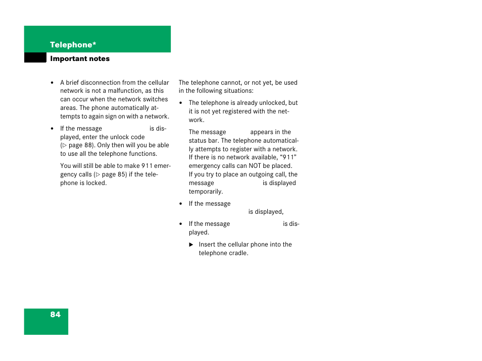 Mercedes-Benz E-Wagon 2007 COMAND Manual User Manual | Page 85 / 187