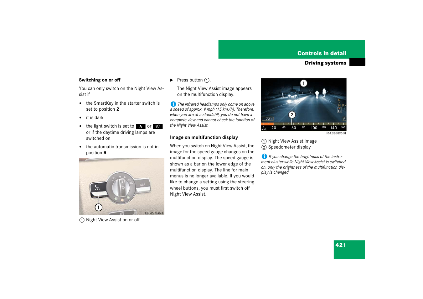 Mercedes-Benz S-Class 2007 User Manual | Page 422 / 705