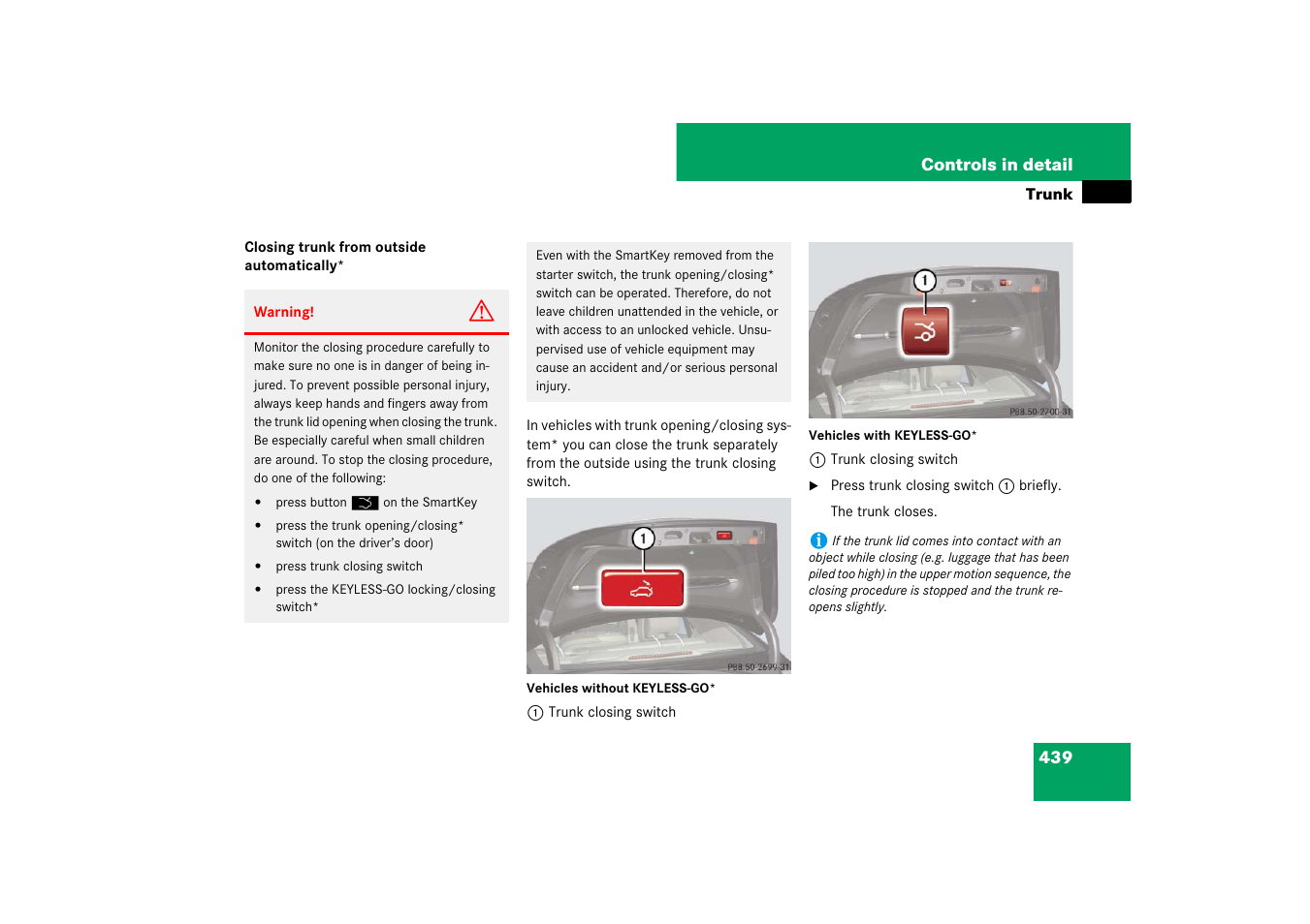 Mercedes-Benz S-Class 2007 User Manual | Page 440 / 705