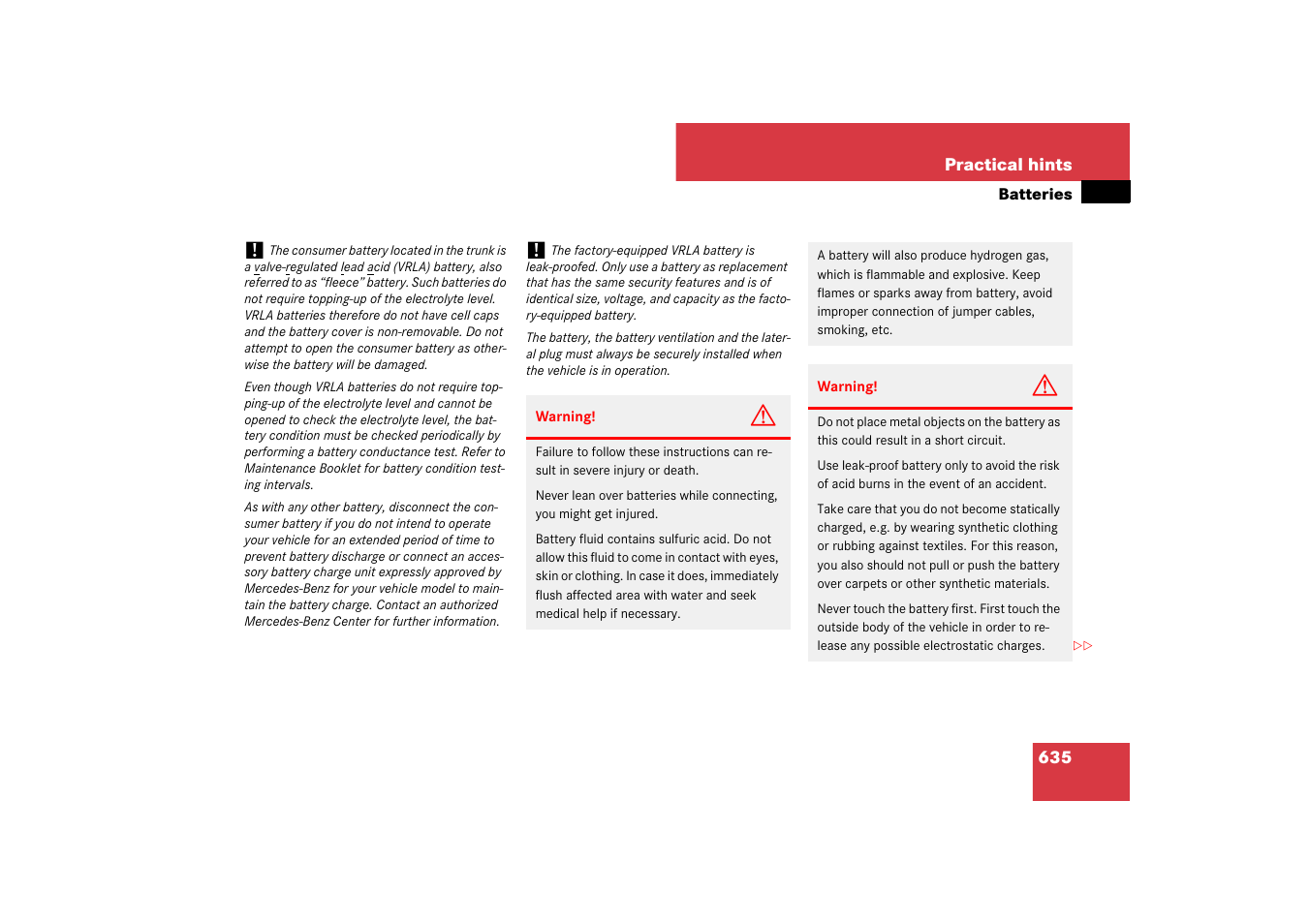 Mercedes-Benz S-Class 2007 User Manual | Page 636 / 705