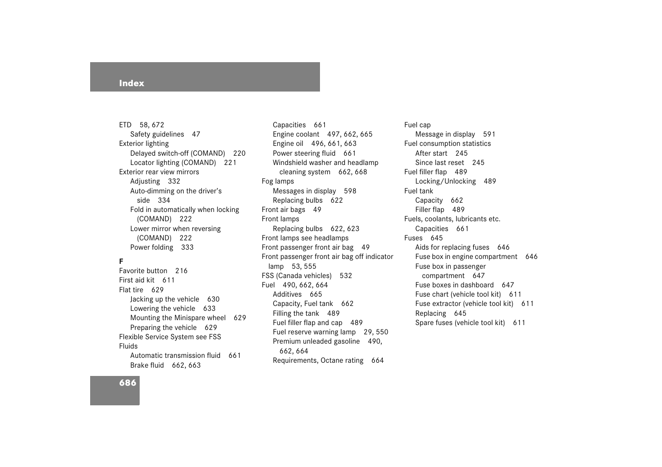 Mercedes-Benz S-Class 2007 User Manual | Page 687 / 705