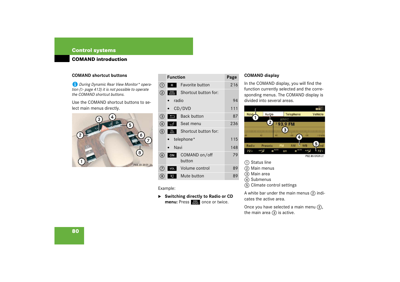 Mercedes-Benz S-Class 2007 User Manual | Page 81 / 705