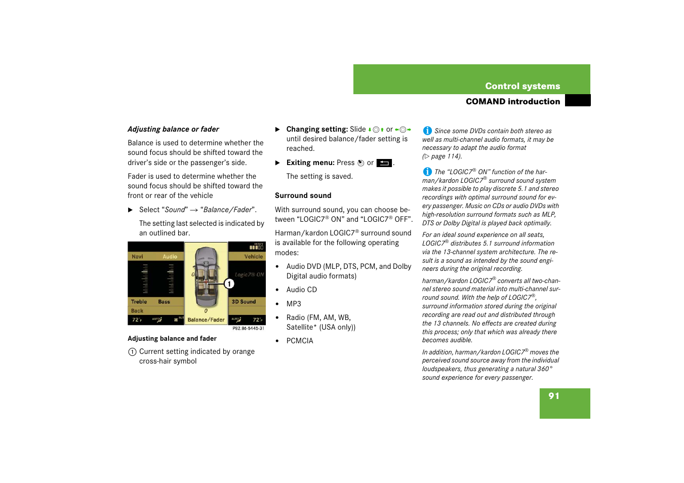 Mercedes-Benz S-Class 2007 User Manual | Page 92 / 705