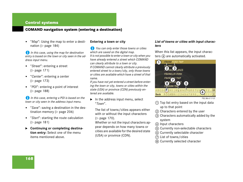 Mercedes-Benz CL-Class 2007 User Manual | Page 169 / 723
