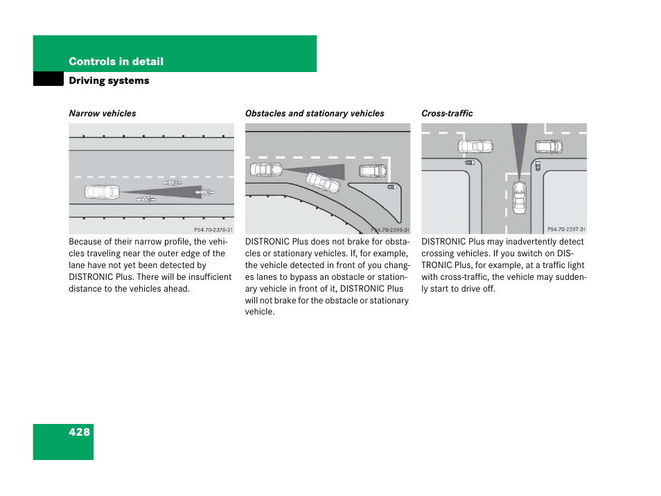 Mercedes-Benz CL-Class 2007 User Manual | Page 429 / 723