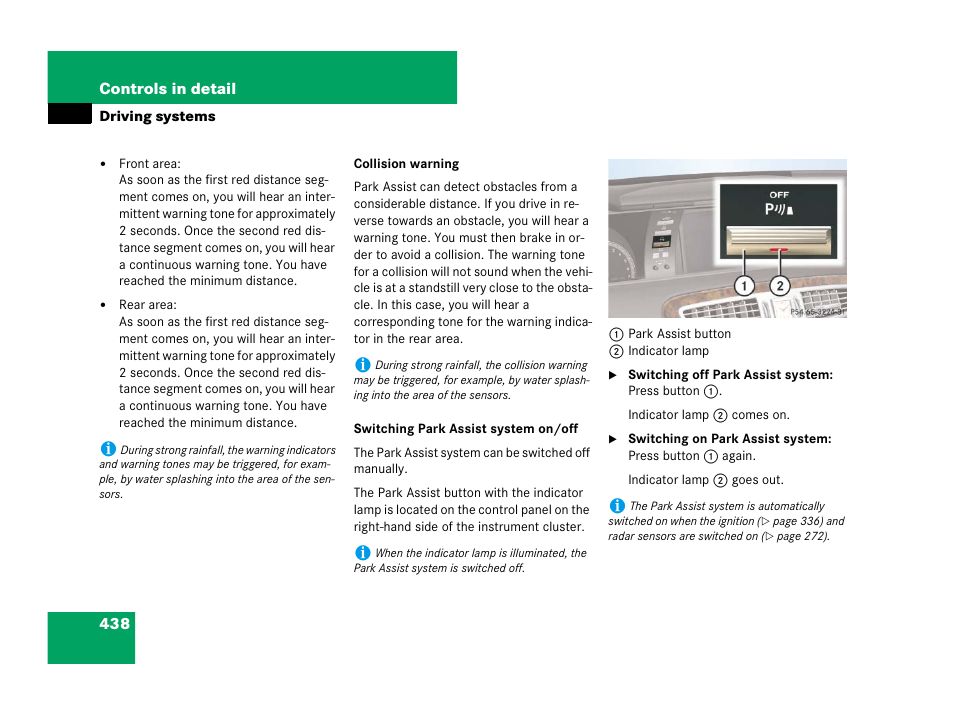 Mercedes-Benz CL-Class 2007 User Manual | Page 439 / 723