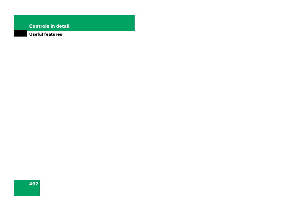 Mercedes-Benz CL-Class 2007 User Manual | Page 498 / 723