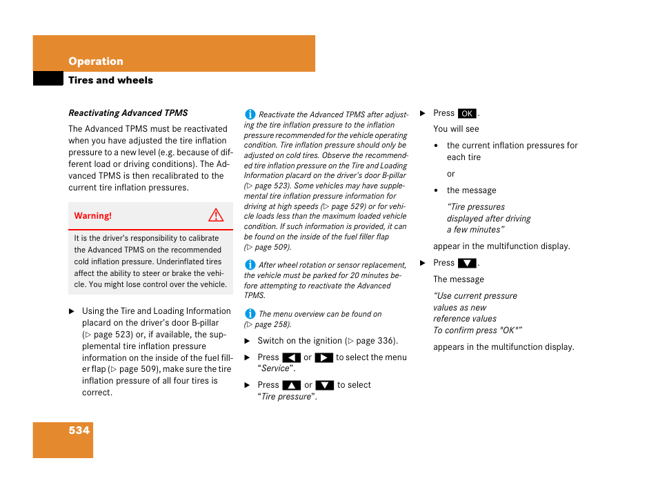 Mercedes-Benz CL-Class 2007 User Manual | Page 537 / 723