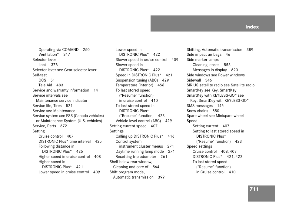 Mercedes-Benz CL-Class 2007 User Manual | Page 714 / 723