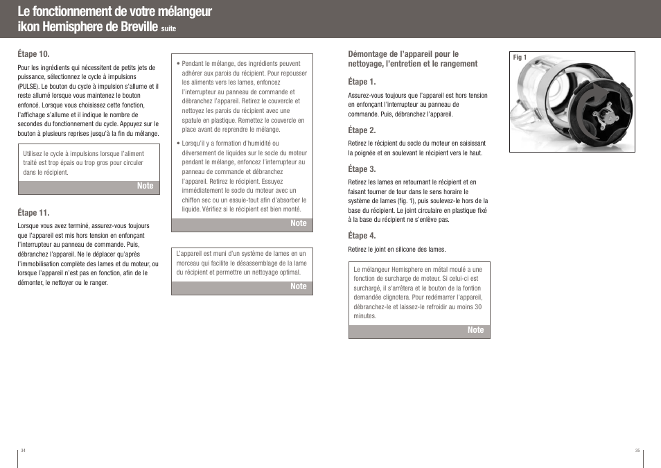 Breville IKON BBL600XL User Manual | Page 18 / 34