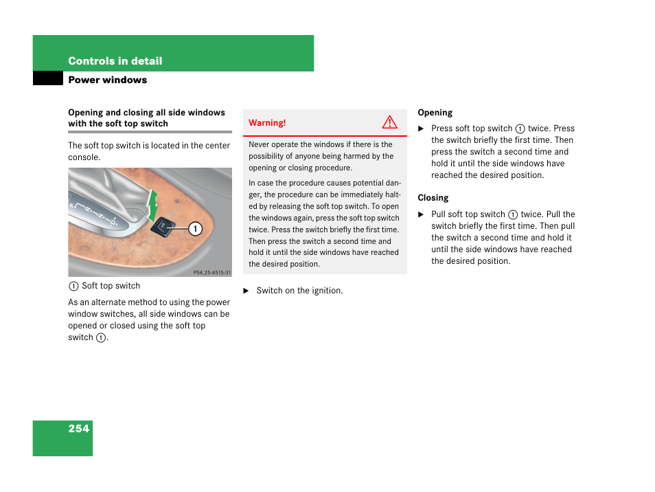 Itch | Mercedes-Benz CLK-Class 2007 Owners Manual User Manual | Page 255 / 505