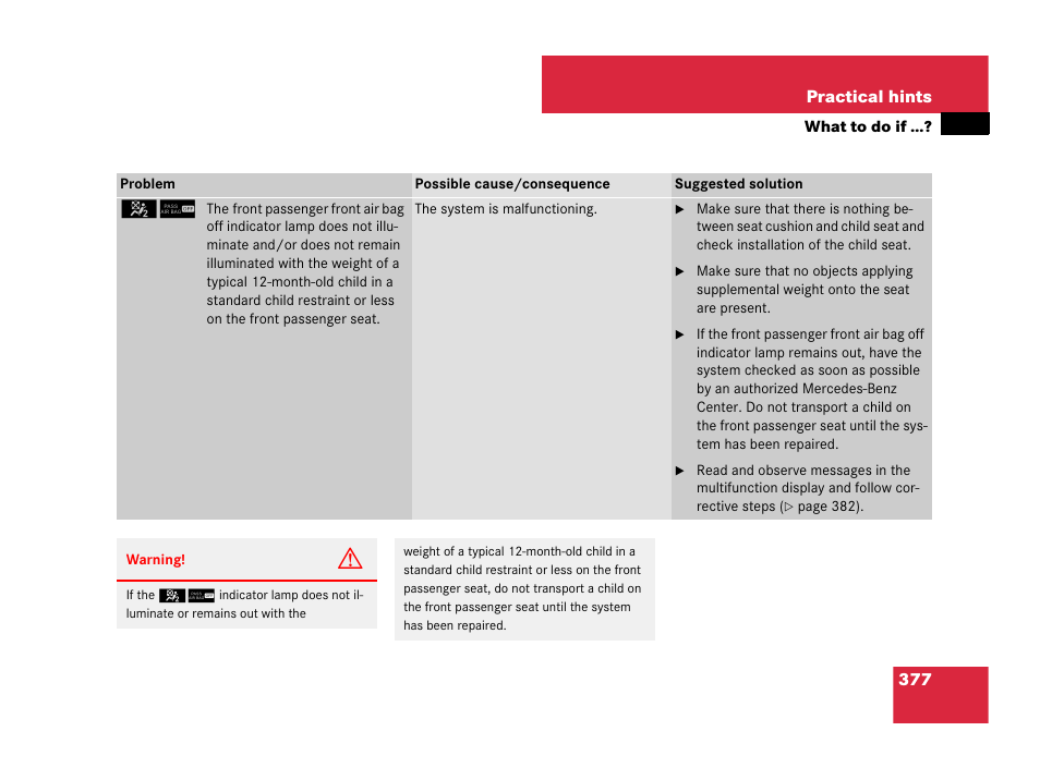 Mercedes-Benz CLK-Class 2007 Owners Manual User Manual | Page 378 / 505