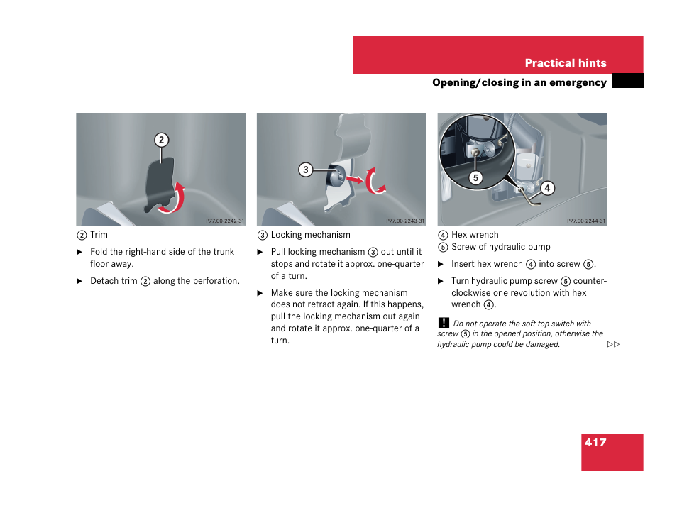 Mercedes-Benz CLK-Class 2007 Owners Manual User Manual | Page 418 / 505