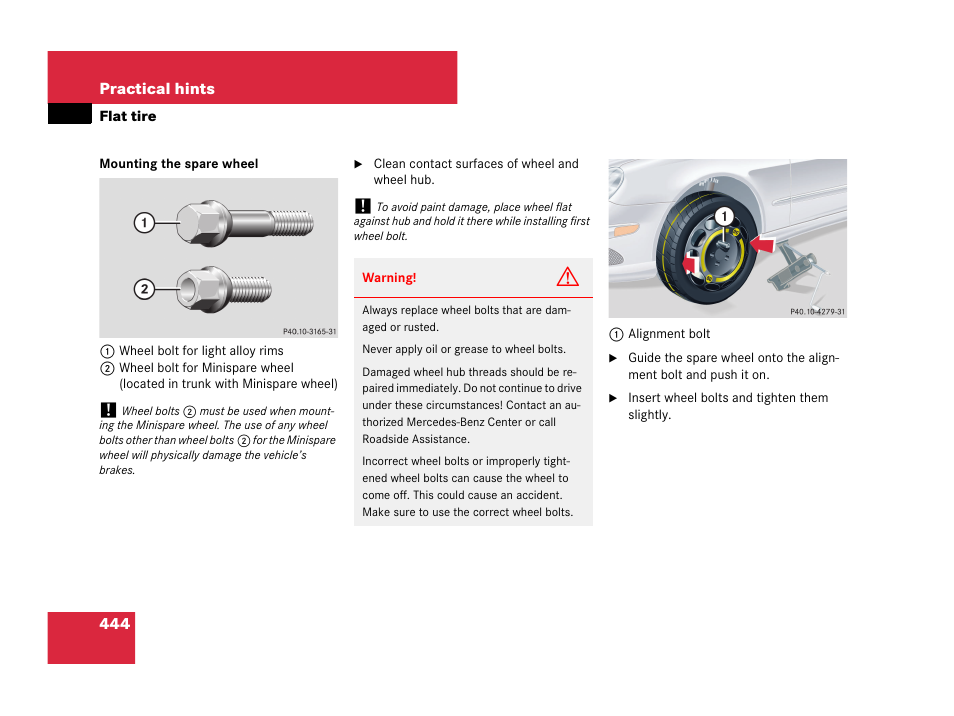 Mercedes-Benz CLK-Class 2007 Owners Manual User Manual | Page 445 / 505