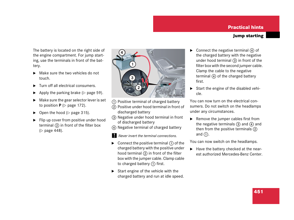 Mercedes-Benz CLK-Class 2007 Owners Manual User Manual | Page 452 / 505