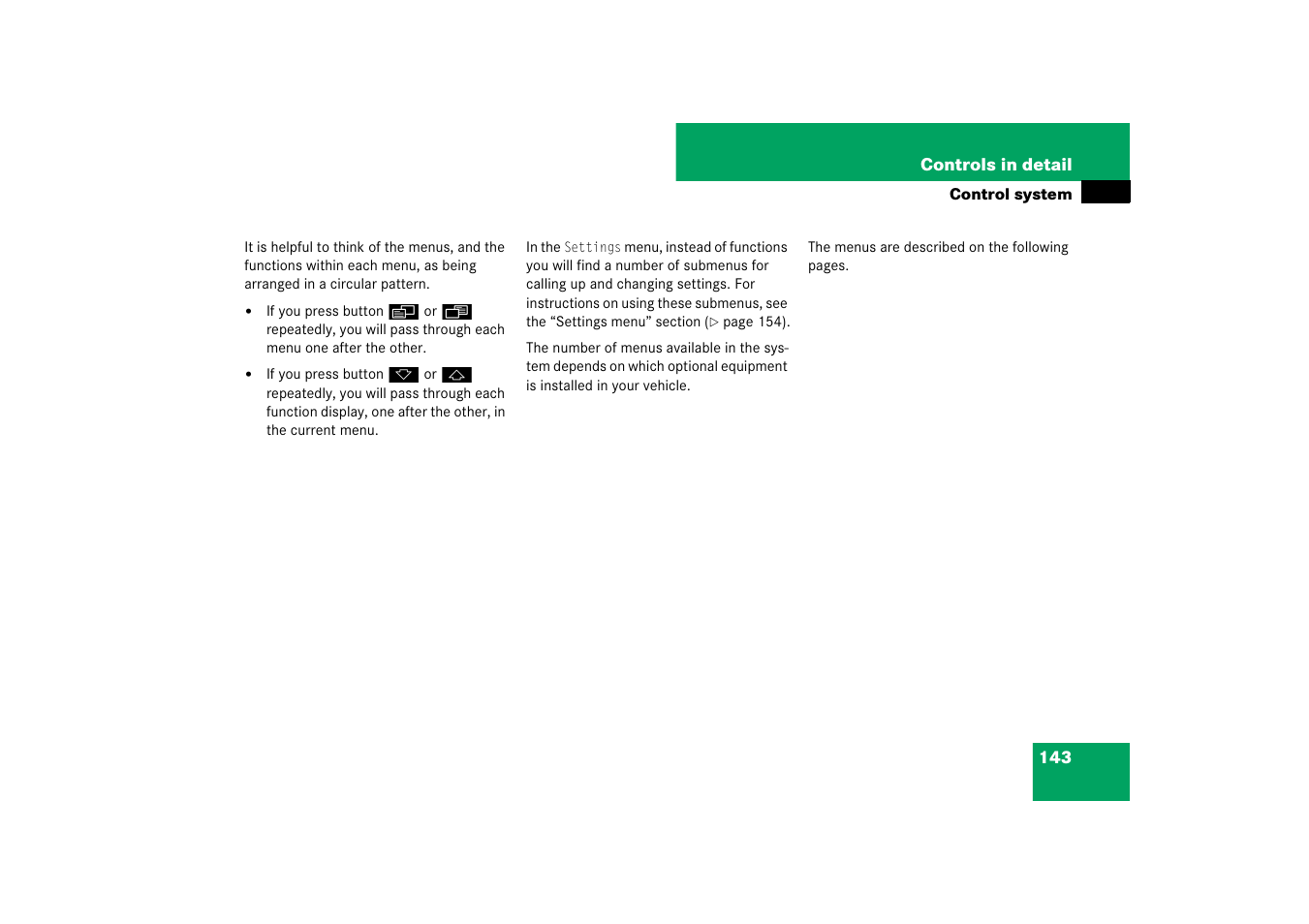 Mercedes-Benz CLS-Class 2007 Owners Manual User Manual | Page 144 / 481