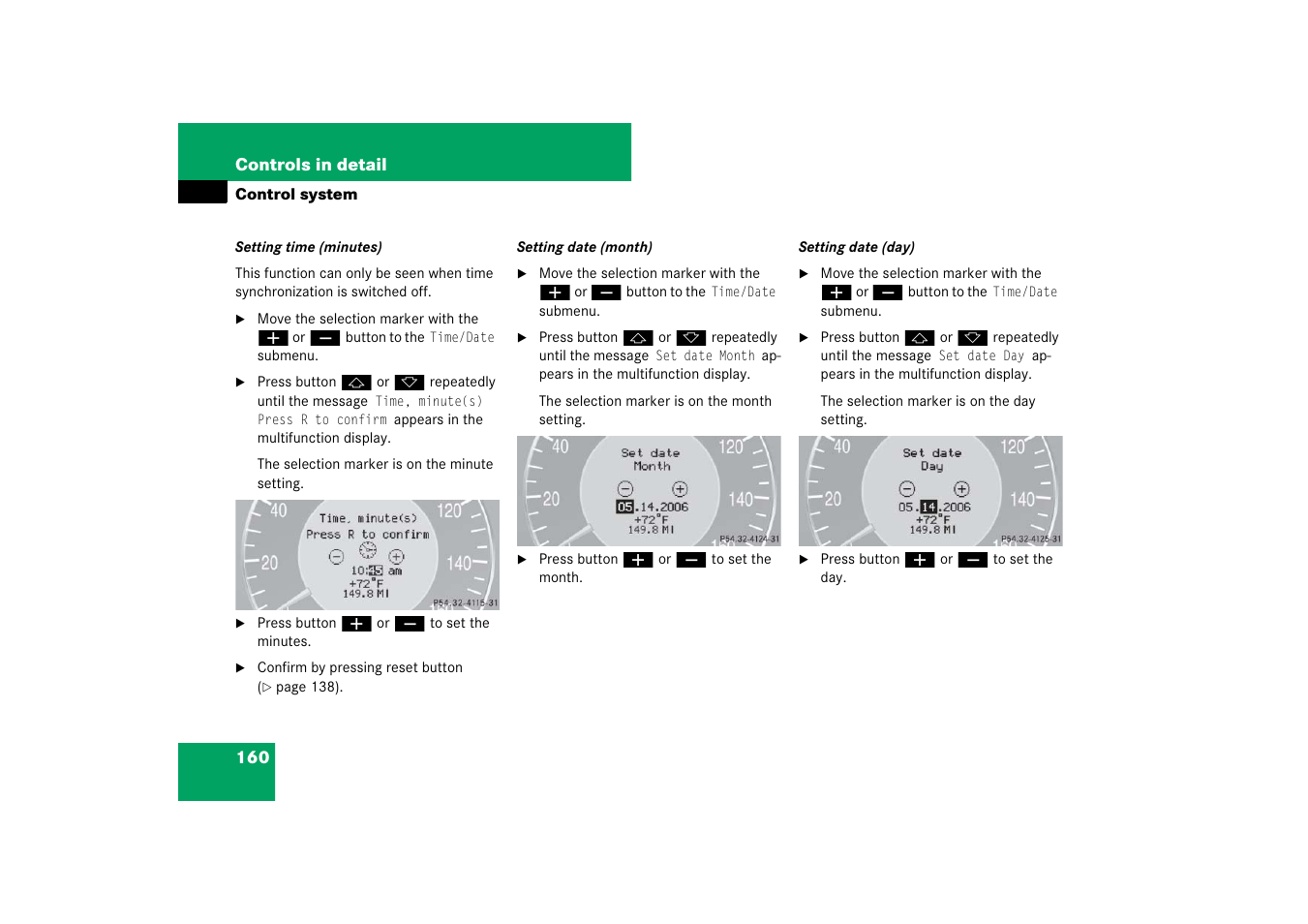 Mercedes-Benz CLS-Class 2007 Owners Manual User Manual | Page 161 / 481