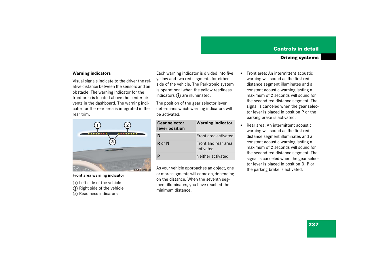 Mercedes-Benz CLS-Class 2007 Owners Manual User Manual | Page 238 / 481