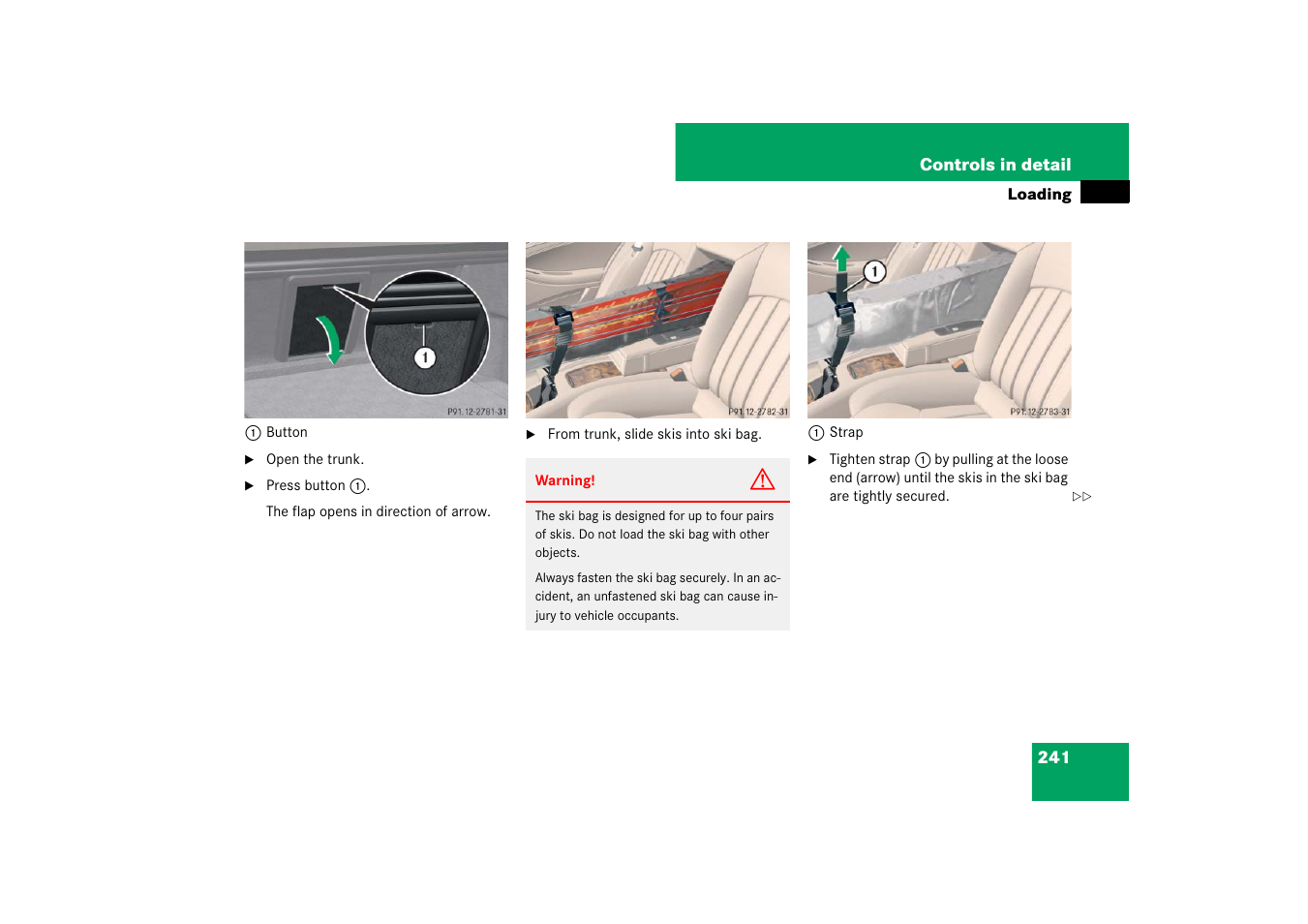 Mercedes-Benz CLS-Class 2007 Owners Manual User Manual | Page 242 / 481