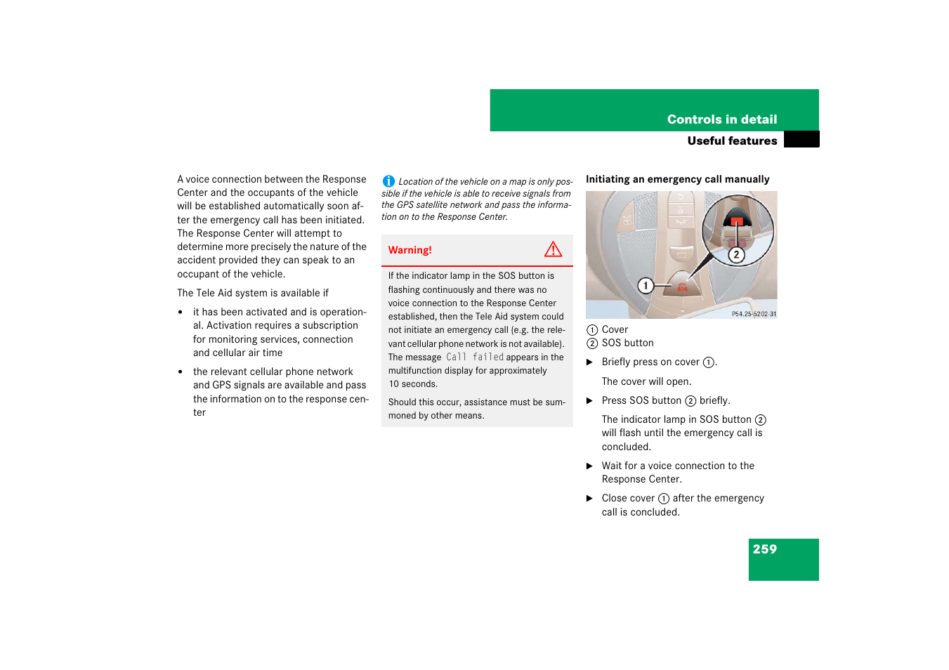 Mercedes-Benz CLS-Class 2007 Owners Manual User Manual | Page 260 / 481