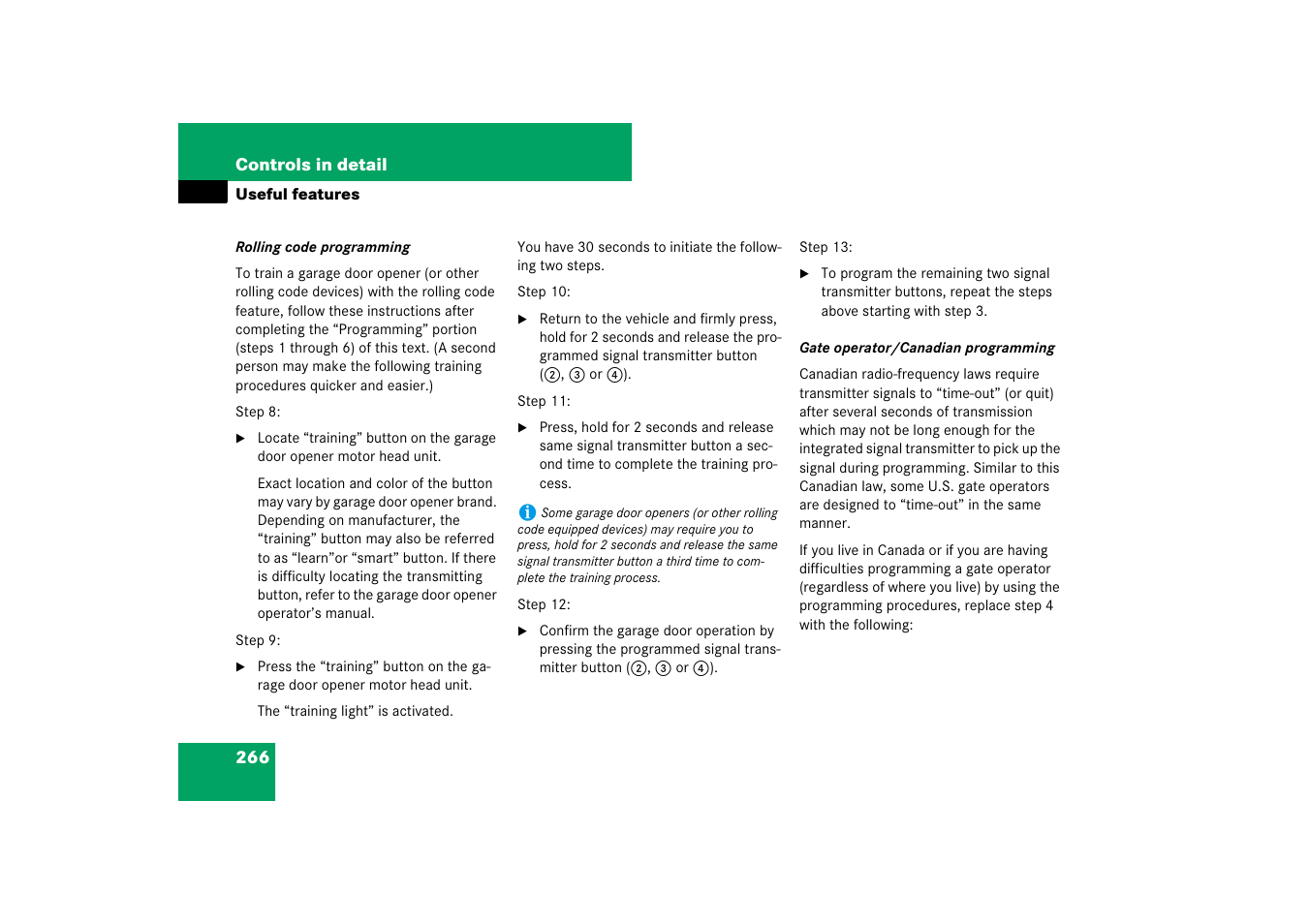 Mercedes-Benz CLS-Class 2007 Owners Manual User Manual | Page 267 / 481