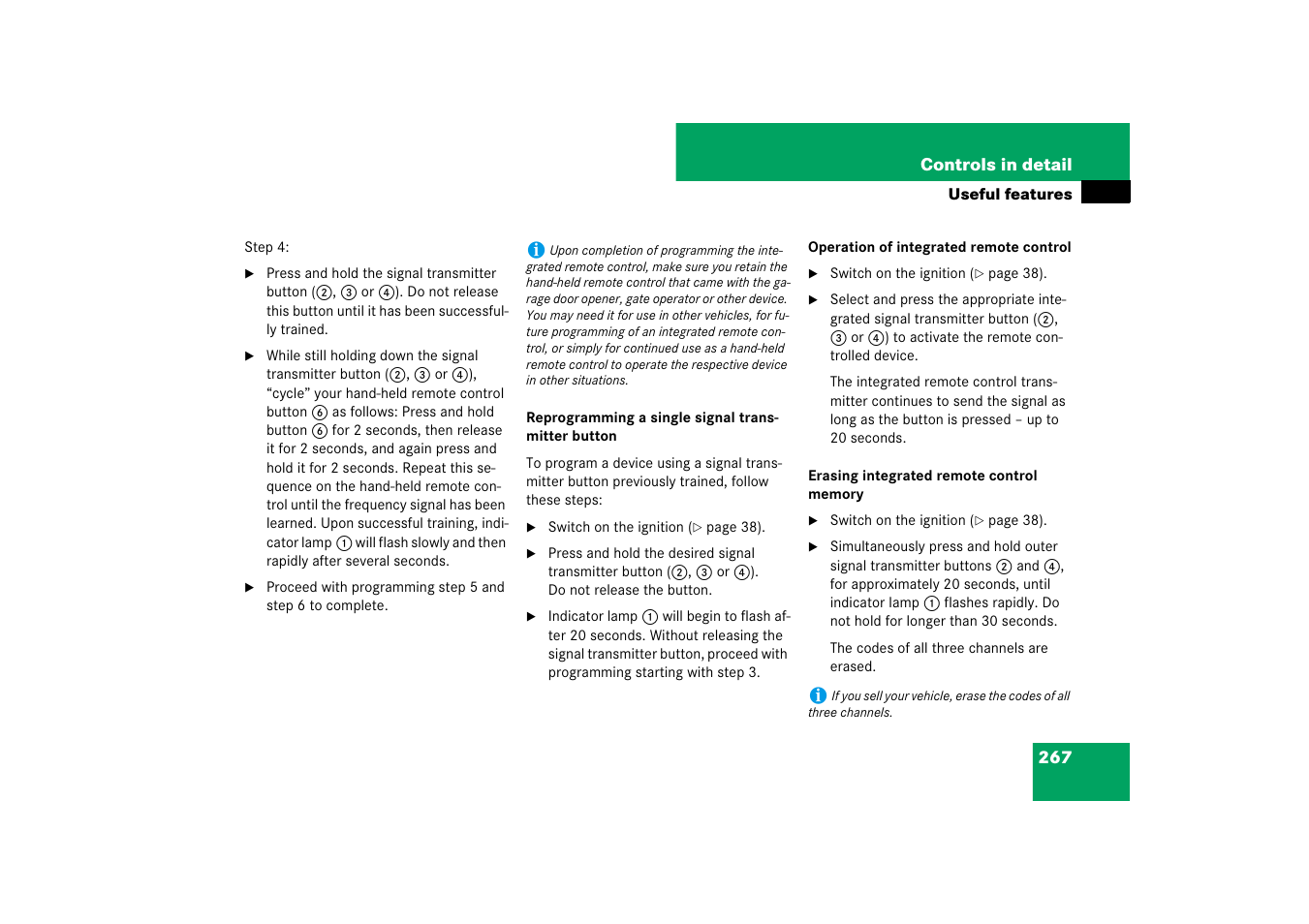 Mercedes-Benz CLS-Class 2007 Owners Manual User Manual | Page 268 / 481