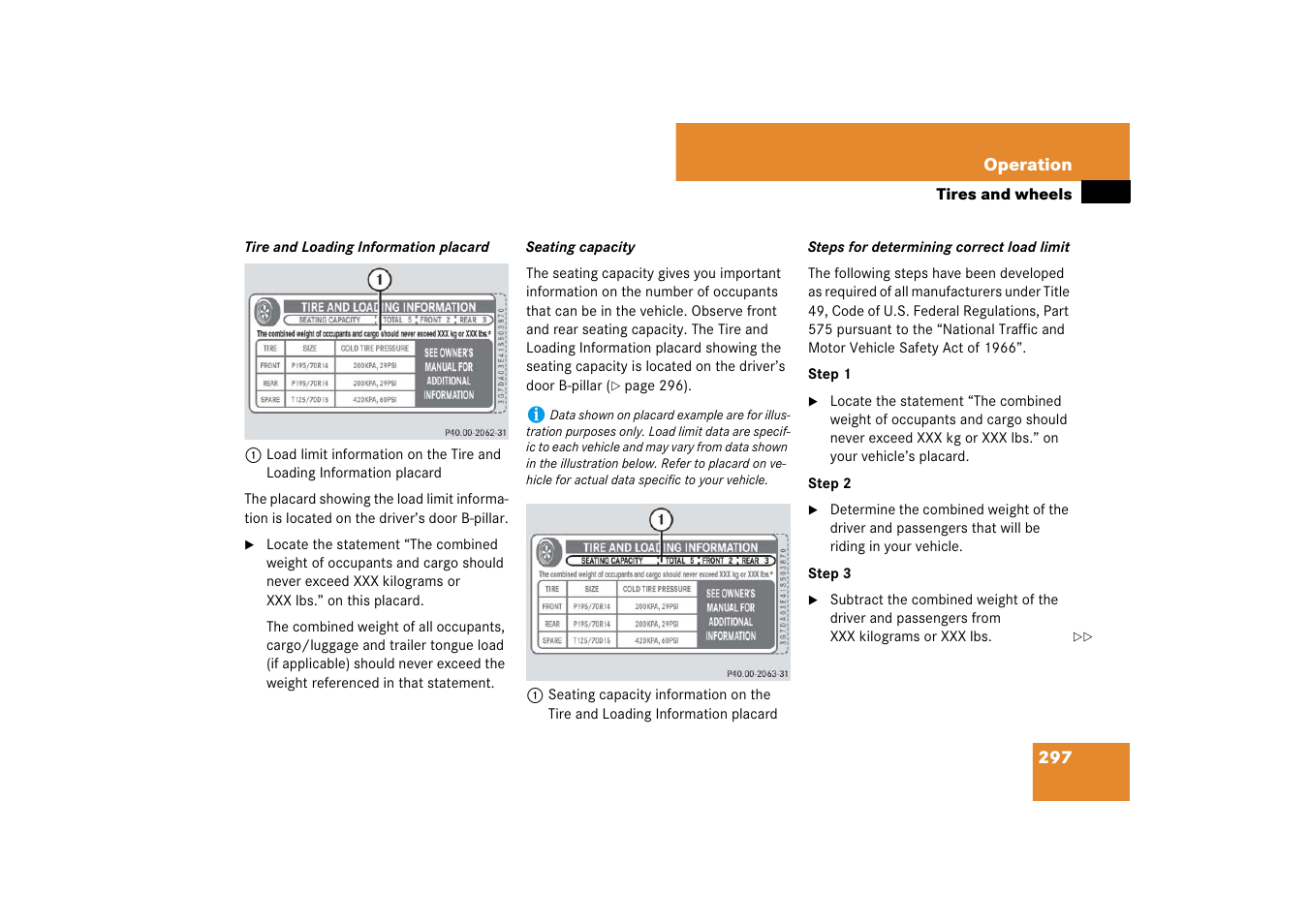 Mercedes-Benz CLS-Class 2007 Owners Manual User Manual | Page 298 / 481