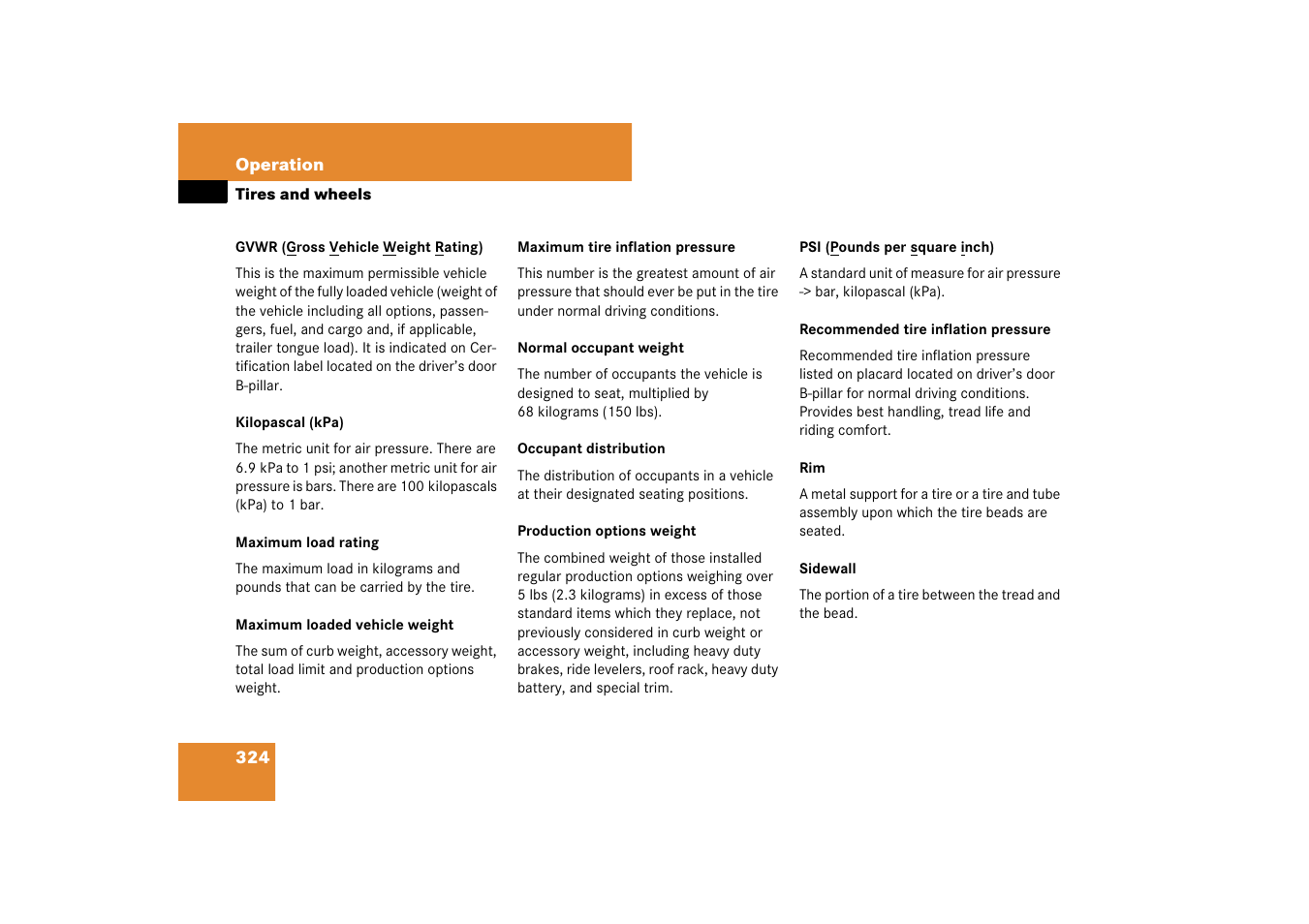 Mercedes-Benz CLS-Class 2007 Owners Manual User Manual | Page 325 / 481