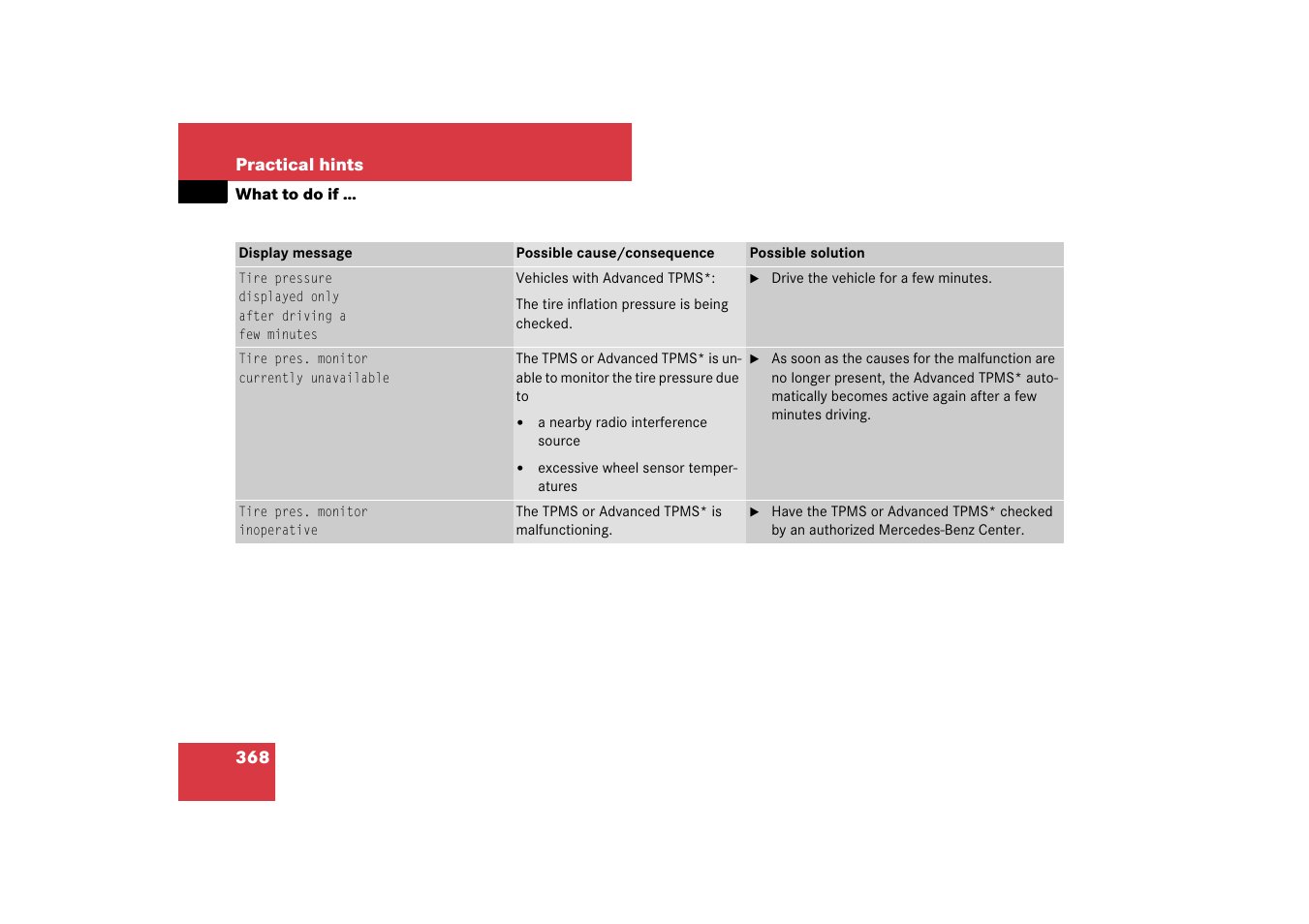Mercedes-Benz CLS-Class 2007 Owners Manual User Manual | Page 369 / 481