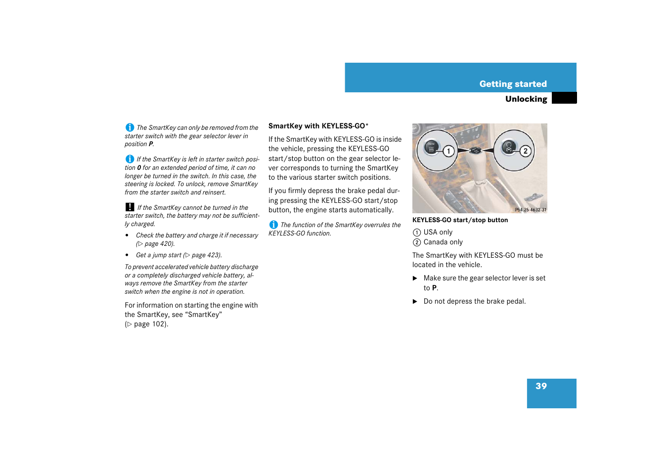 Mercedes-Benz CLS-Class 2007 Owners Manual User Manual | Page 40 / 481