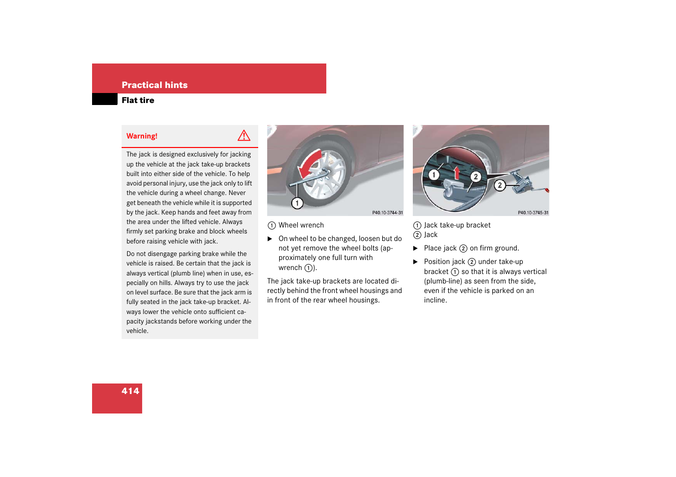 Mercedes-Benz CLS-Class 2007 Owners Manual User Manual | Page 415 / 481