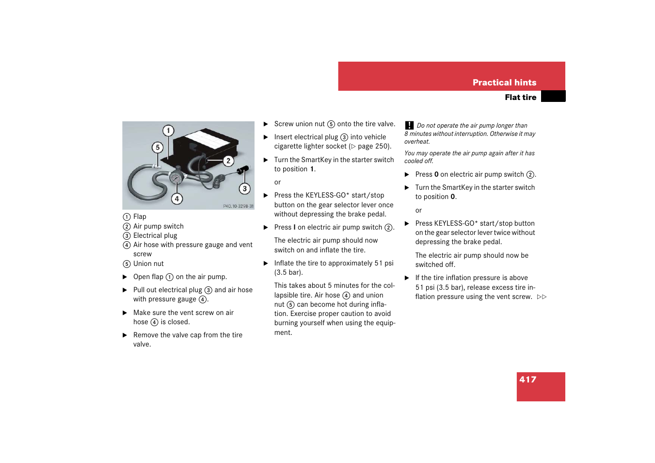 Mercedes-Benz CLS-Class 2007 Owners Manual User Manual | Page 418 / 481