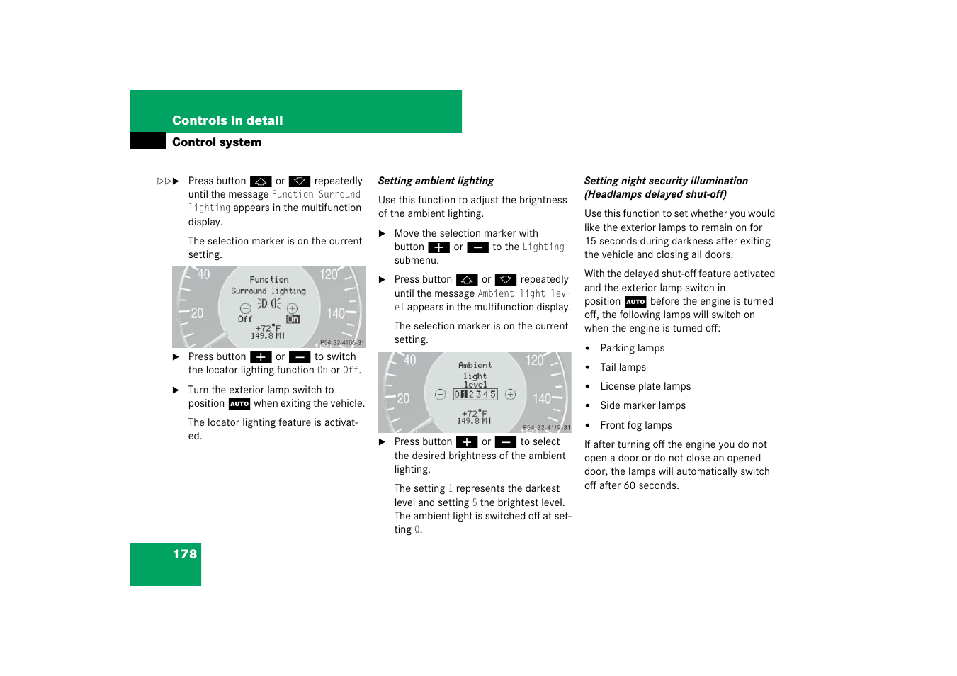 Mercedes-Benz E-Wagon 2007 Owners Manual User Manual | Page 179 / 514