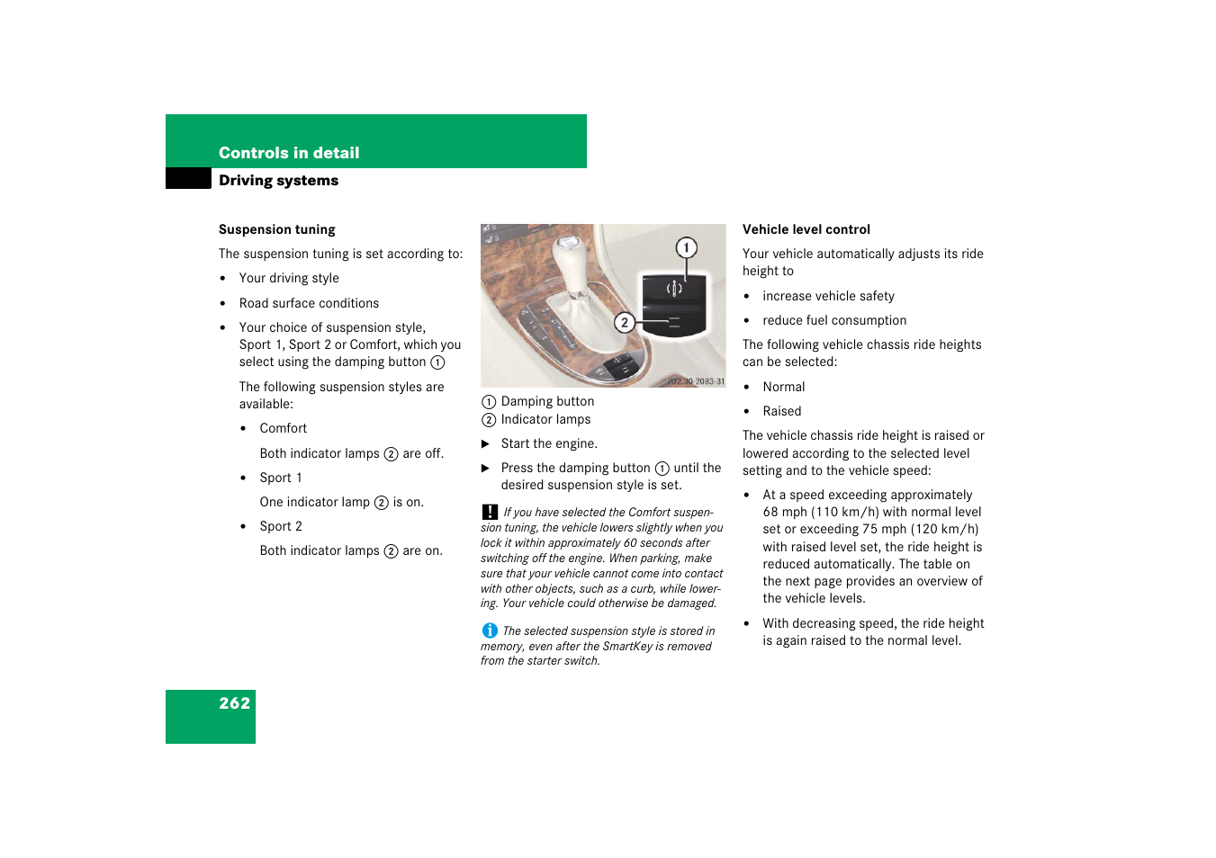 Sion tuning | Mercedes-Benz E-Wagon 2007 Owners Manual User Manual | Page 263 / 514