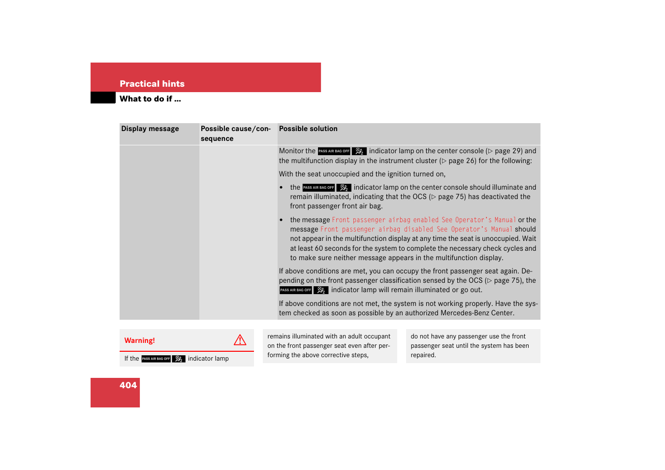 Mercedes-Benz E-Wagon 2007 Owners Manual User Manual | Page 405 / 514