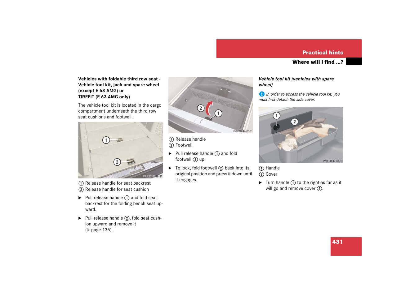 Mercedes-Benz E-Wagon 2007 Owners Manual User Manual | Page 432 / 514