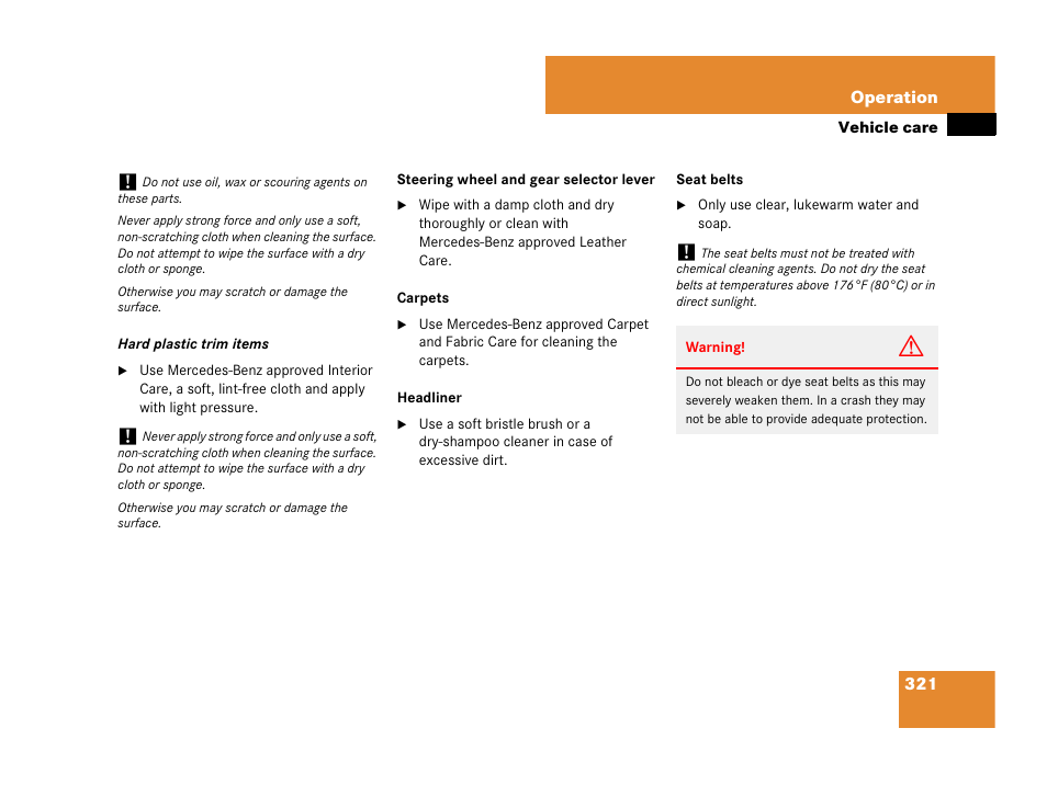 Mercedes-Benz G-Class 2007 Owners Manual User Manual | Page 322 / 457