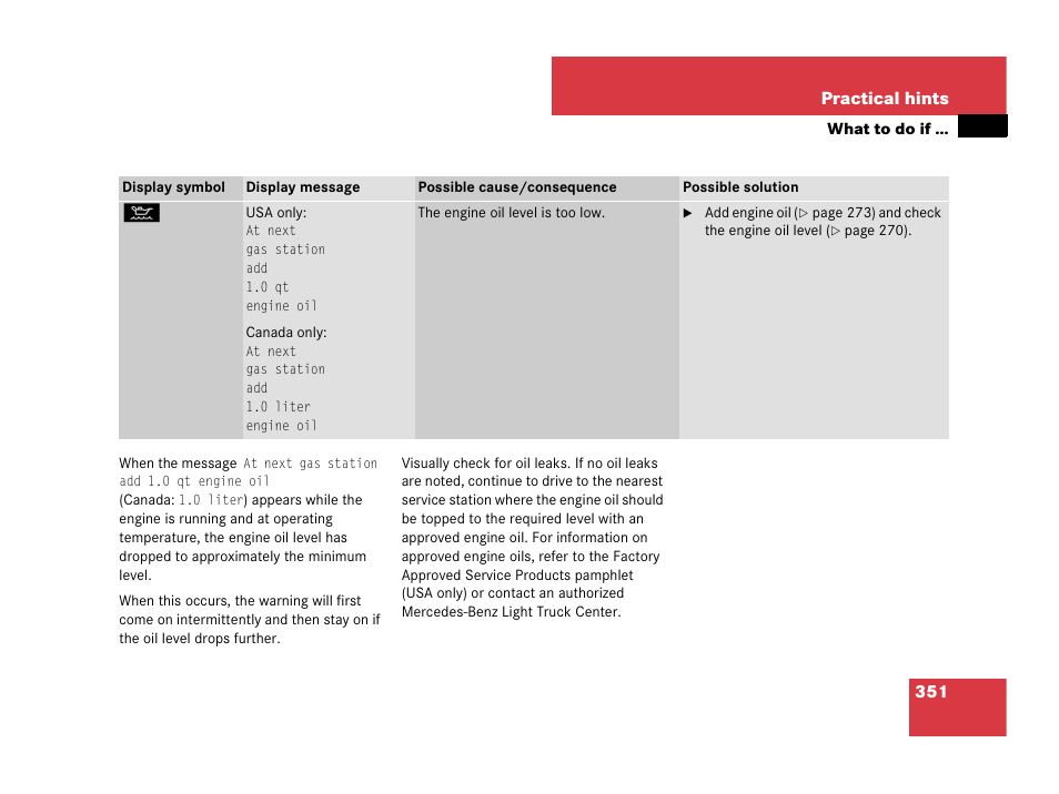 Mercedes-Benz G-Class 2007 Owners Manual User Manual | Page 352 / 457