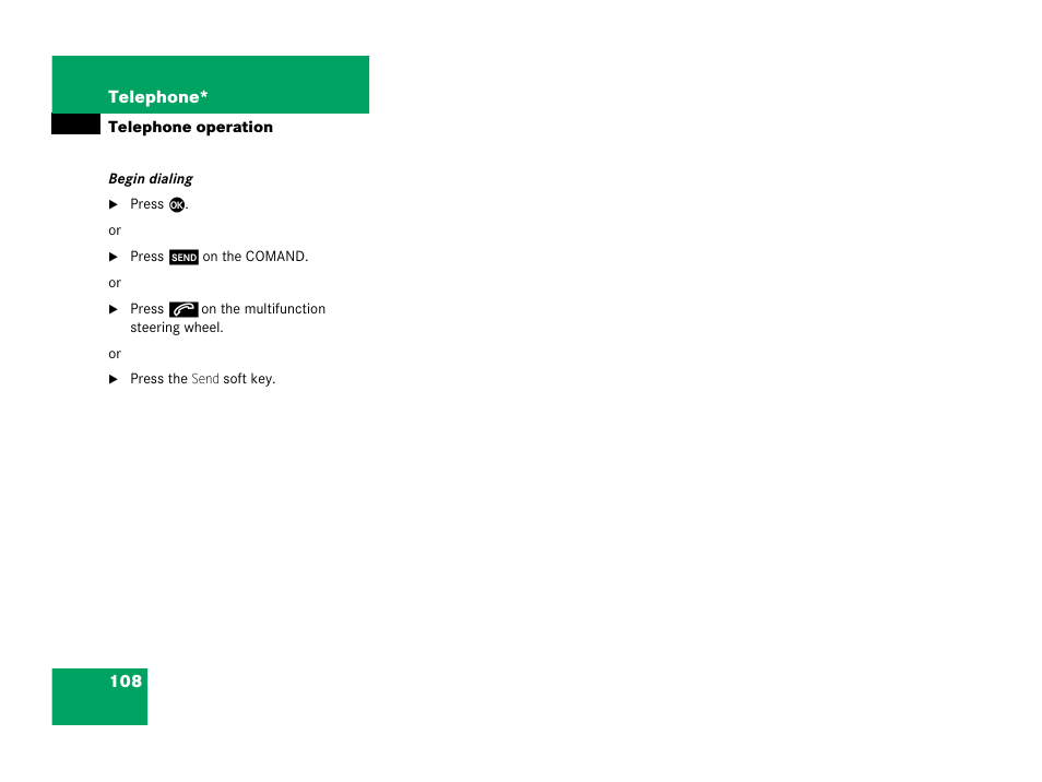 Mercedes-Benz G-Class 2007 COMAND Manual User Manual | Page 108 / 206