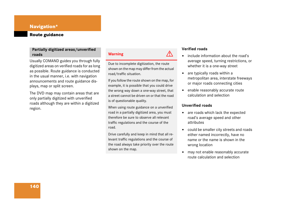 Mercedes-Benz G-Class 2007 COMAND Manual User Manual | Page 140 / 206